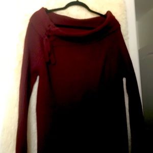 Off the shoulder sweater